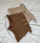 Short saia com cinto(PROMOÇÃO) últimas unidades**