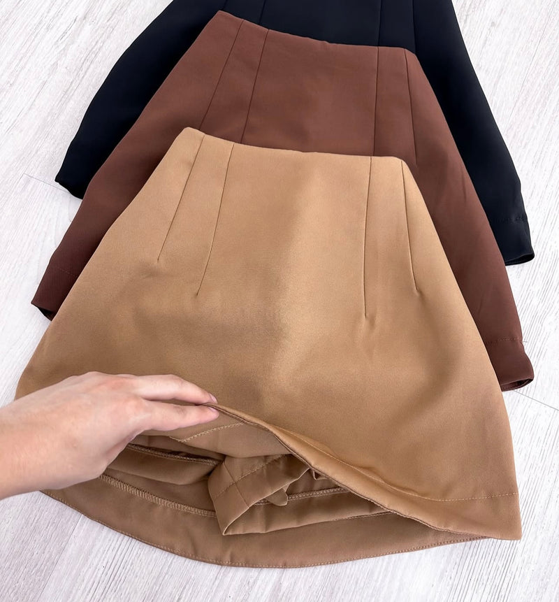 Short saia alfaiataria premium