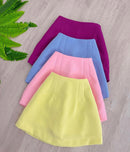 Short saia alfaiataria premium