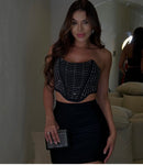 Conjunto moda balada strass (PROMOÇÃO)