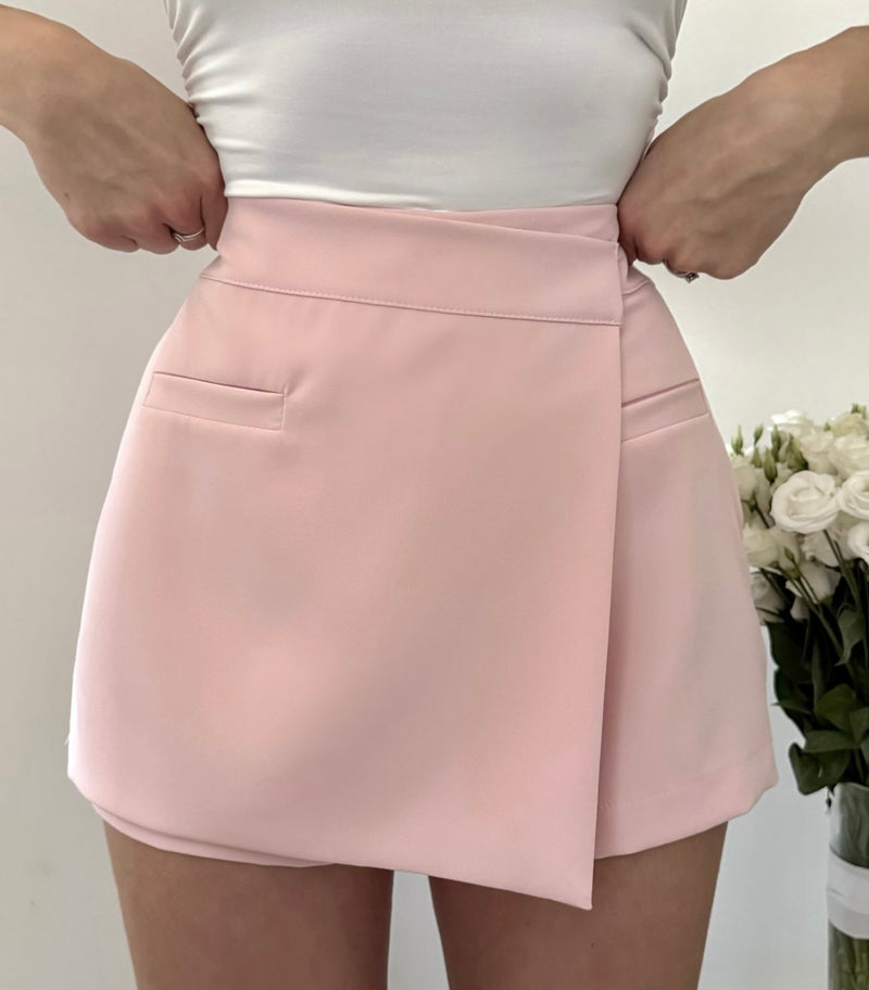 Short saia alfaiataria premium