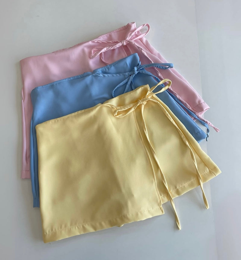 Short saia alfaiataria premium com zíper
