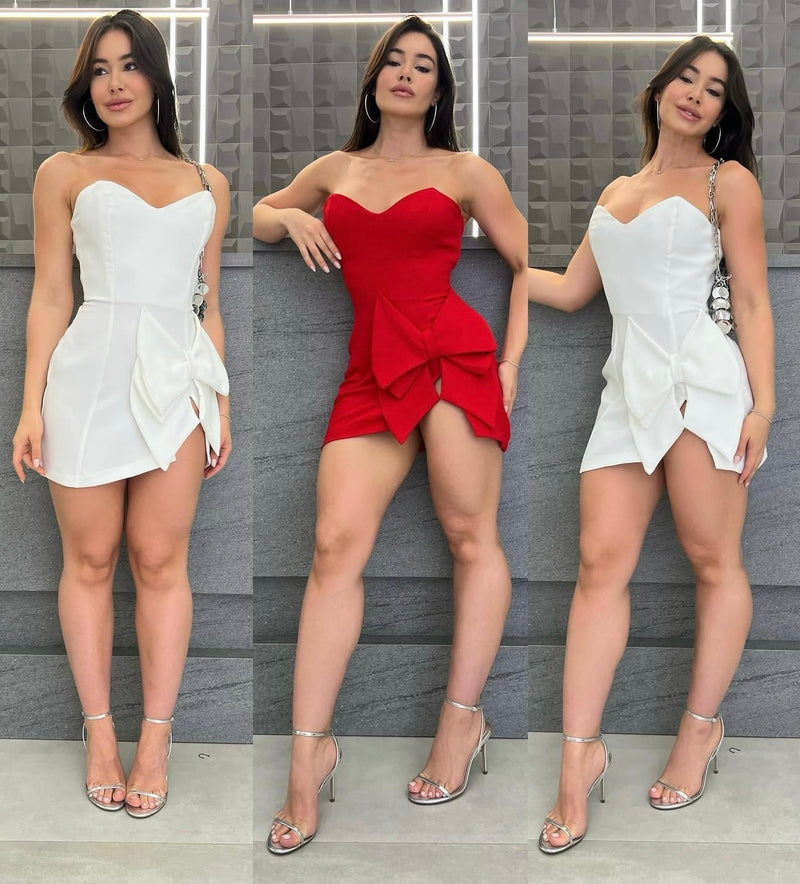 Vestido alfaitaria premium com zíper
