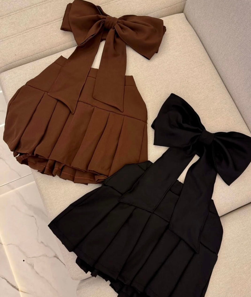 Conjunto laço colegial Dior