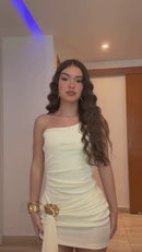 Vestido Melody premium(ajuste de valor por conta do detalhe dourado)