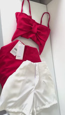 Conjunto  laço alfaiataria premium